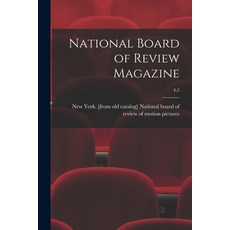 (英文圖書) National Board of Review Magazine; 4 5 平裝版, Hassell Street Press, 英文