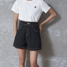 LOVETOXIC 女童款基本百搭牛仔短褲