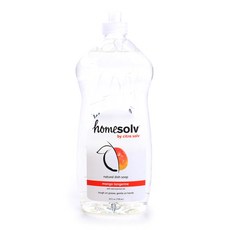 citrasolv HomeSolve Natural Dish Soap Mango Tangerine 通用洗碗精, 1個, 739ml