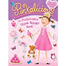 (英文圖書)Pinkalicious: The Pinkatastic Giant Sticker Book 平裝版, HarperCollins, 英文