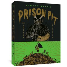 (英文圖書) Prison Pit: The Complete Collection 平裝版, Fantagraphics Books, 英文