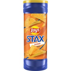 Lay's 樂事 Stax系列洋芋片 切達起司口味, 1個, 155.9克
