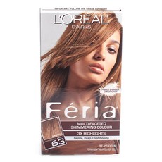 L'OREAL PARiS 巴黎萊雅 Feria永久染髮劑, 1盒, Light Golden Brown