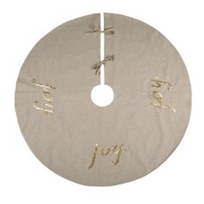 Sullivans 帆布和金色 Joy 樹形半身裙, 天然金