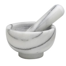 HIC 大理石紋研磨缽+研磨棒組, 1個