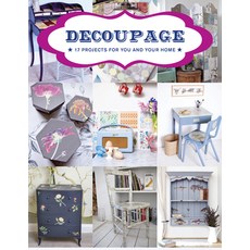 (英文圖書) Decoupage: 17 Projects for You and Your Home 平裝版, GMC Publications, 英文
