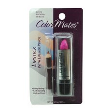 COLORMATES 唇膏與唇線筆組, 紫紅色 W/藍色, 1個
