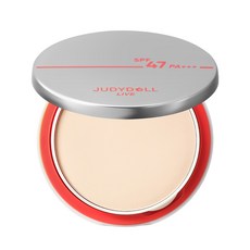 Judydoll橘朵防曬粉餅 SPF47 PA+++ 控油持妝 輕薄透氣, 白皙色, 1個