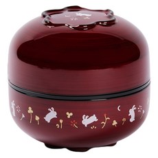 HAKOYA 碗型便當盒, 1個, 行走兔木紋