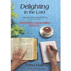 (英文圖書) Delighting In The Lord: - Expanded Large Print Edition 平裝版, Max Holt Media, 英文