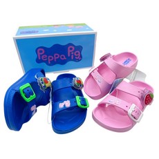 Peppa Pig 佩佩豬電燈拖鞋 男女童款可碰水微足弓設計