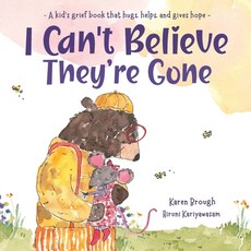 (英文圖書)I Can't Believe They're Gone: A kid's grief book that hugs helps and gives hope 平裝版, Karen Brough, 英文