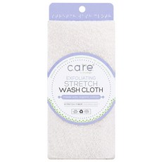 cleanlogic 去角質浴巾, 1個, 白色