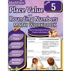 (英文圖書)Place Value and Expanded Notations Math Workbook 5th Grade: Place Value Grade 5 ... 平裝版, Mathflare, 英文