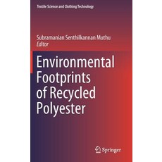 (英文圖書) Environmental Footprints of Recycled Polyester 精裝版, Springer, 英文