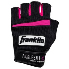Franklin 匹克球-X 高性能個人手套 運動手套 女款左手 運動手套, Black + Pink, 1個