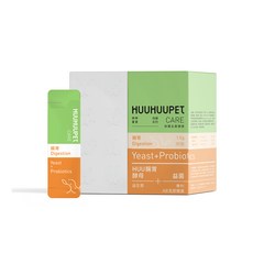 HUUHUUPET 呼呼寶貝 益菌酵母共生腸道保健 寵物益生菌 腸道保健, 1個, 腸道健康//乳酸菌, 30份