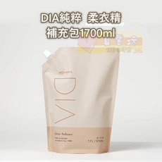 MOTHER-K DIA 純粹柔軟精 補充包1700ml, 1個, 1.7L