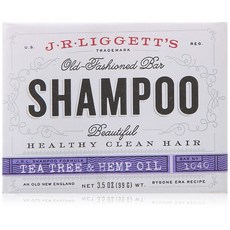 J.R.LIGGETT'S 茶樹大麻籽油洗髮皂, 1個, 99克