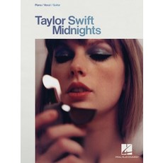 (英文圖書) Taylor Swift - Midnights: Piano/Vocal/Guitar Songbook 平裝版, Hal Leonard Publishing Corp..., 英文