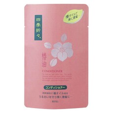 KUMANO 熊野油脂 山茶花油潤髮乳補充包, 1個, 450ml