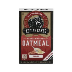 KODIAK CAKES 蛋白質肉桂全麥燕麥片, 6件, 50克
