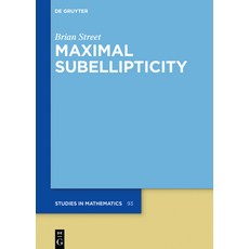 (英文圖書) Maximal Subellipticity 精裝版, de Gruyter, 英文