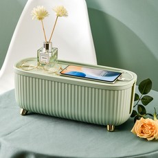 清新電線收納盒, 豆沙綠