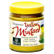 EDEN 黃芥末, 1個, 255克
