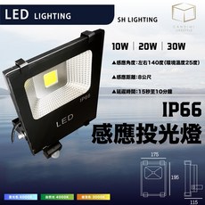凱得米 LED戶外投射燈 感應燈具 防水
