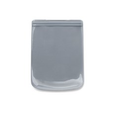 W&P Porter Storage矽膠夾鏈袋 石板灰 1360ml, 1個