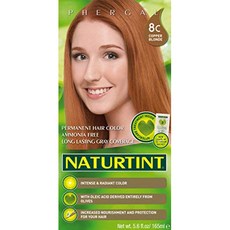 NATURTINT 染髮劑, 1個, 8C銅金發