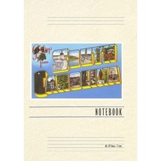 (英文圖書) Vintage Lined Notebook Greetings from South Carolina 平裝版, Found Image Press, 英文