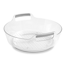 madesmart 冰箱收納盤, 1個, 淺灰