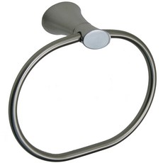 ULTRAFAUCETS 現代風格毛巾環廚房毛巾架, 1個, 拉絲鎳