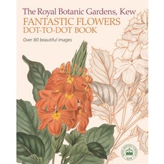 (英文圖書) The Royal Botanic Gardens Kew Fantastic Flowers Dot-To-Dot Book: Over 80 Beautiful Images 平裝版, Arcturus Editions, 英文