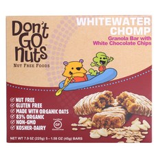 Don't GO nuts Whitewater Chomp Granola Bar 白巧克力片 5 包, 1盒, 225g