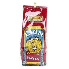 LION COFFEE 花式烘焙咖啡粉 原味, 680克, 研磨咖啡
