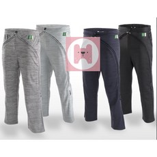 易穿脫刷毛照護褲 寬鬆舒適 方便長者穿脫 多色可選 居家休閒褲, 黑灰色