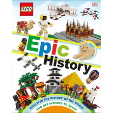 (英文圖書) Lego Epic History 精裝版, DK Publishing (Dorling Kindersley), 英文