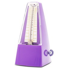 【愛樂城堡】AROMA AM-707 阿諾瑪機械節拍器 發條式節拍器 精準節拍 穩定練習 現貨, 紫色, 1個