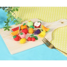 IWAKO 造型橡皮擦 水果系列 日本製, Multi-color, 1入