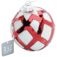 Razimports鑽石圖案樹裝飾球, 混色