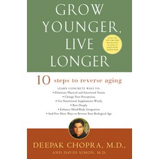(英文圖書) Grow Younger Live Longer: Ten Steps to Reverse Aging 平裝版, Harmony, 英文