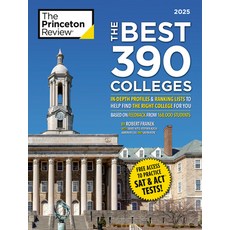 (英文圖書) The Best 390 Colleges 2025: In-Depth Profiles & Ranking Lists to Help Find the Right College... 平裝版, Princeton Review, 英文