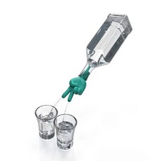 WINKEE 雙出酒嘴 勝利和平手勢 搖滾手勢 酒瓶倒酒器 趣味造型