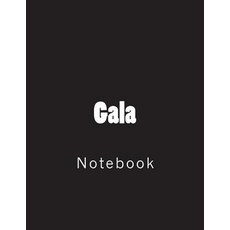 (英文圖書) Gala: Notebook Large Size 8.5 x 11 Ruled 150 Pages 平裝版, Createspace Independent Pub..., 英文
