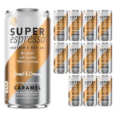 KITU 蛋白質咖啡, 焦糖口味, 12罐, 177ml