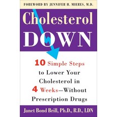 (英文圖書) Cholesterol Down: Ten Simple Steps to Lower Your Cholesterol in Four Weeks--Without Prescript... 平裝版, Harmony, 英文
