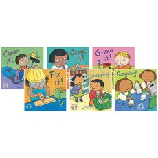 (英文圖書)Helping Hands Board Book Set of 6 Board Books, Child's Play International, 英文, 硬頁書